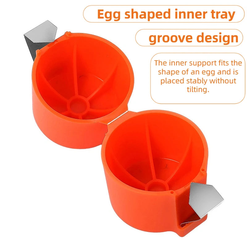 Portable Egg Opener Handheld Cracker Shell Cubes Cracking Cooking Baking Kitchen Tools Accessories Egg beating tool 구운계란 mixer