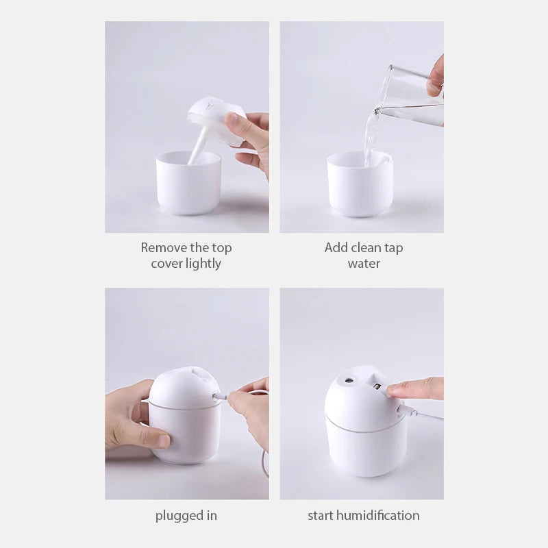 Portable Fragrance Oil Diffuser for Home & Car