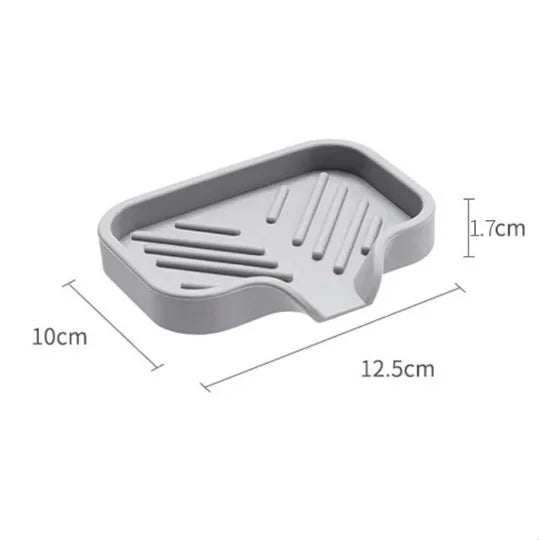 Sink Tray with Drainage Soap Box Japanese Style Bathroom Bathroom Kitchen Drain Pad Storage Tray Creative Soap Box