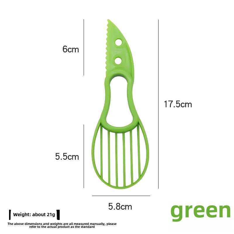 Avocado Slicer Shea Corer Butter Fruit Peeler Cutter Pulp Separator 3 In 1 Plastic Knife Kitchen Vegetable Tools
