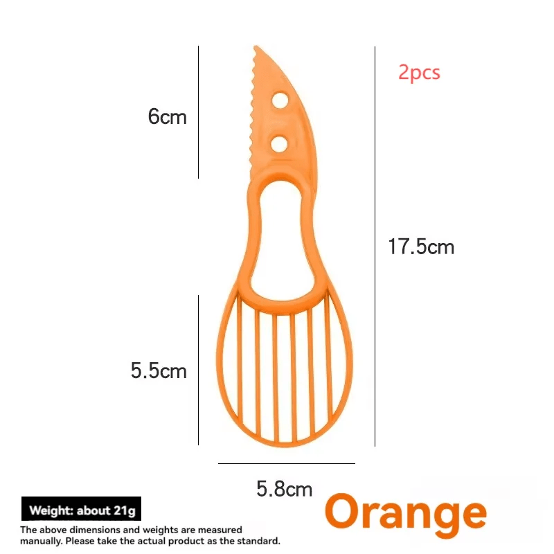 Avocado Slicer Shea Corer Butter Fruit Peeler Cutter Pulp Separator 3 In 1 Plastic Knife Kitchen Vegetable Tools