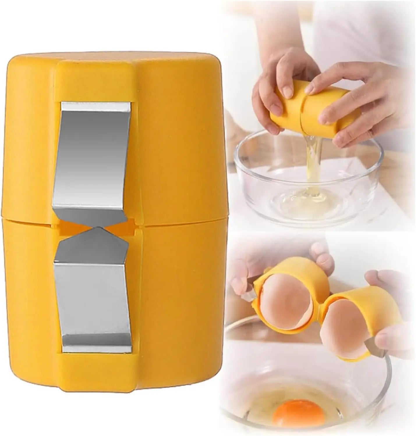 Portable Egg Opener Handheld Cracker Shell Cubes Cracking Cooking Baking Kitchen Tools Accessories Egg beating tool 구운계란 mixer