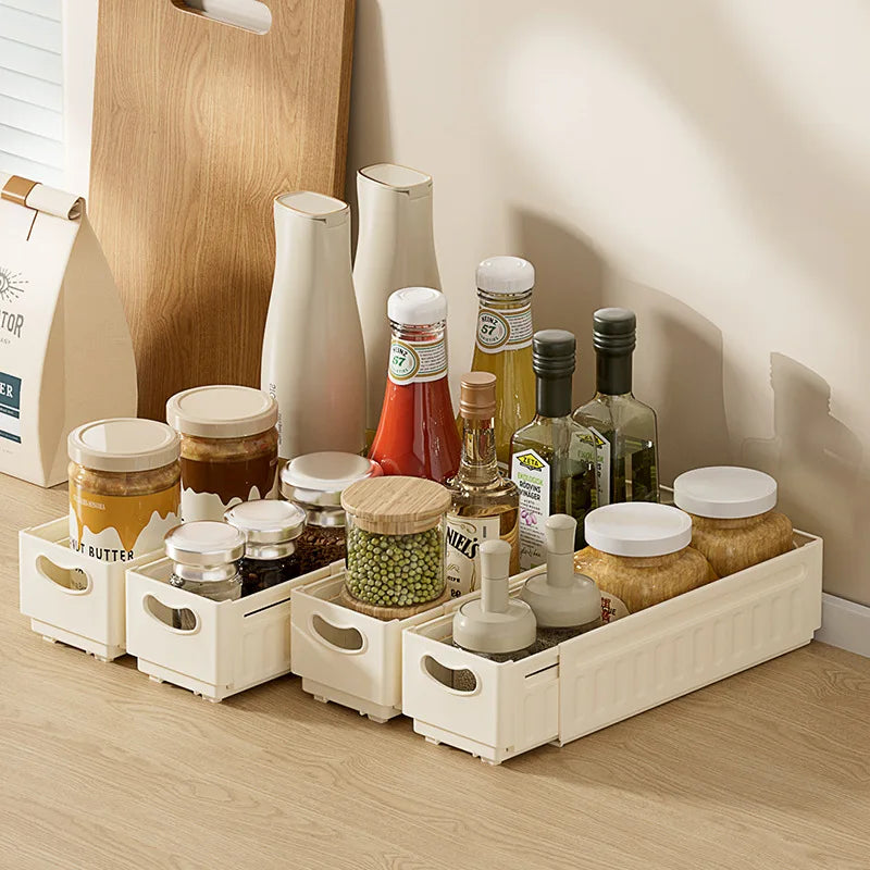 Foldable Storage Box – Drawer Organizer for Kitchen & Cabinets