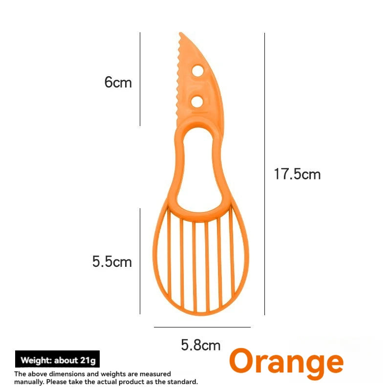 Avocado Slicer Shea Corer Butter Fruit Peeler Cutter Pulp Separator 3 In 1 Plastic Knife Kitchen Vegetable Tools