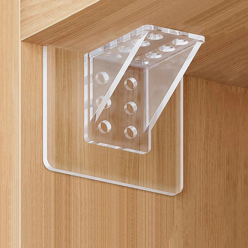 Adhesive Shelf Support Pegs for Cabinets & Closets