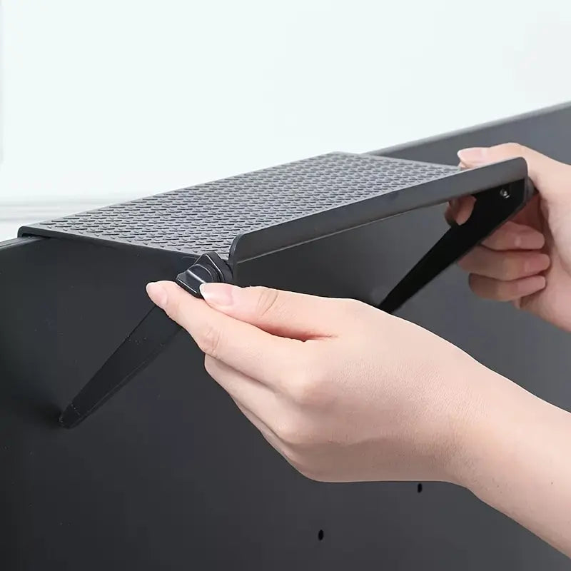 Adjustable Storage Rack At The Top Of The TV Screen, Computer Desktop Monitor Stand, TV Router Storage Rack, Home Manager