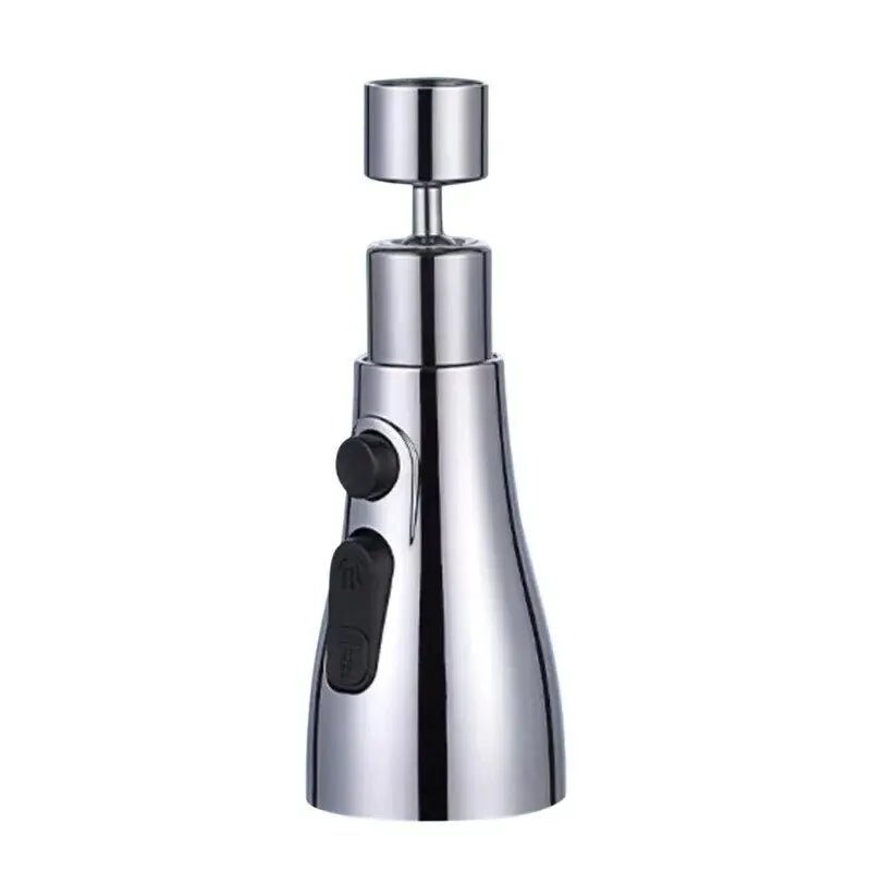 Brass Kitchen Faucet | 3-in-1 Flexible Sink Mixer with Sprayer
