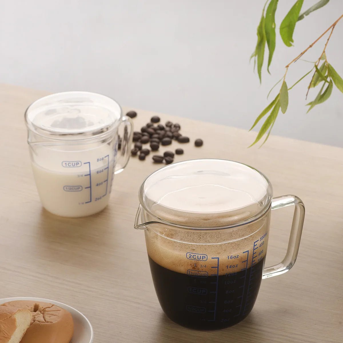 Large Glass Measuring Cup – Heatproof with Scale