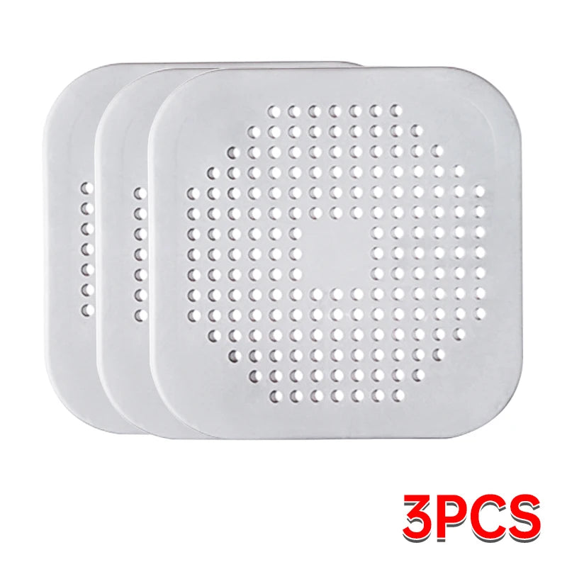 Sewer with Suction Cup, Floor Drain Mat, Kitchen, Bathroom, Anti Clogging Hair Filter