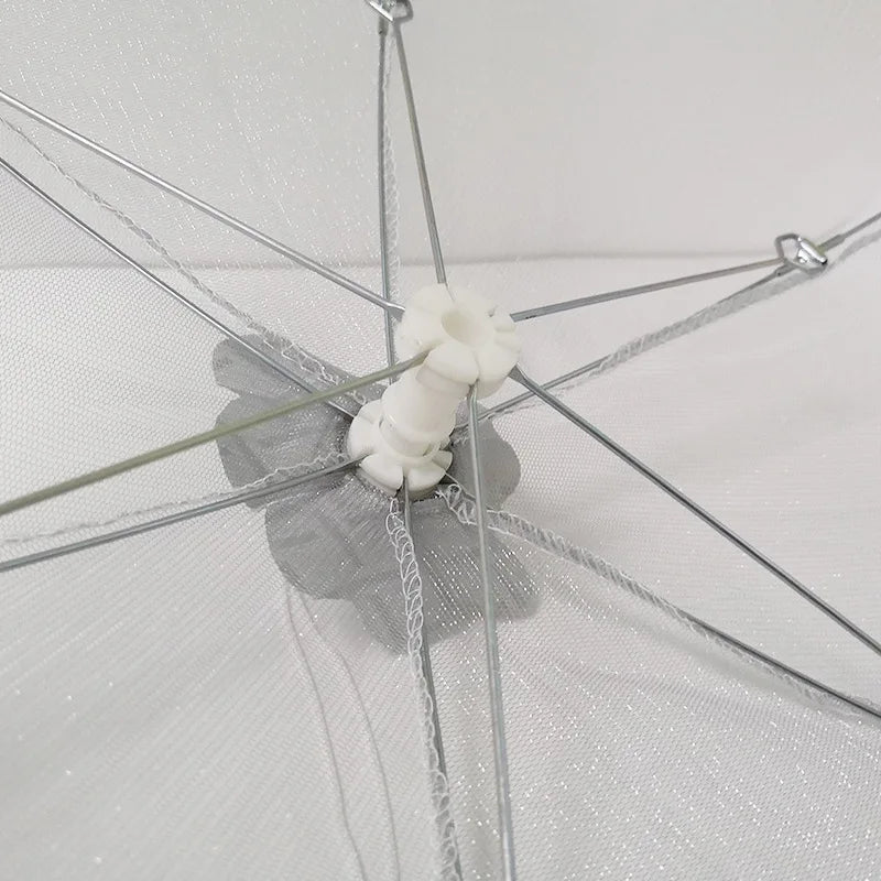 Foldable Mesh Food Covers for Kitchen and Picnic Use