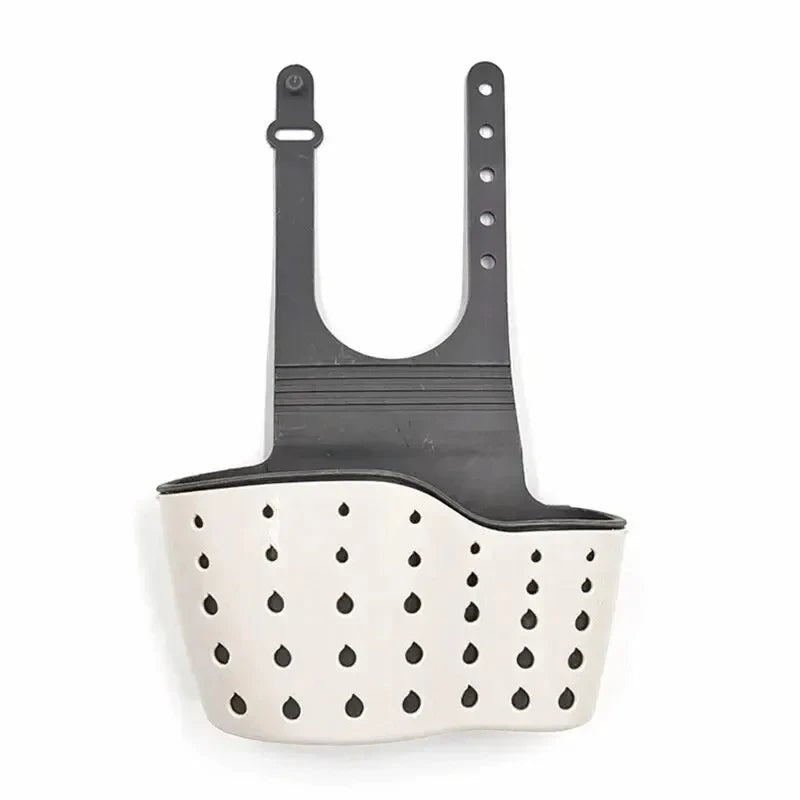 Kitchen Accessories Home Storage Drain Basket Kitchen Sink Holder Adjustable Soap Sponge Shlf Hanging Drain Basket Bag 1PCS - Youlander