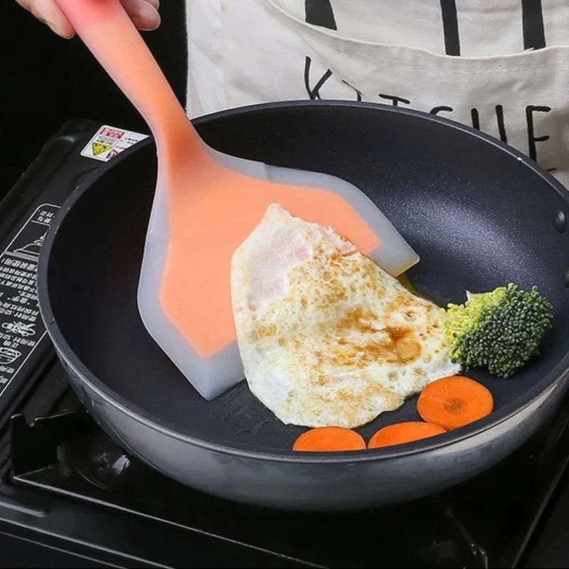 Mini Silicone Spatula Dual Color Kitchen Utensil