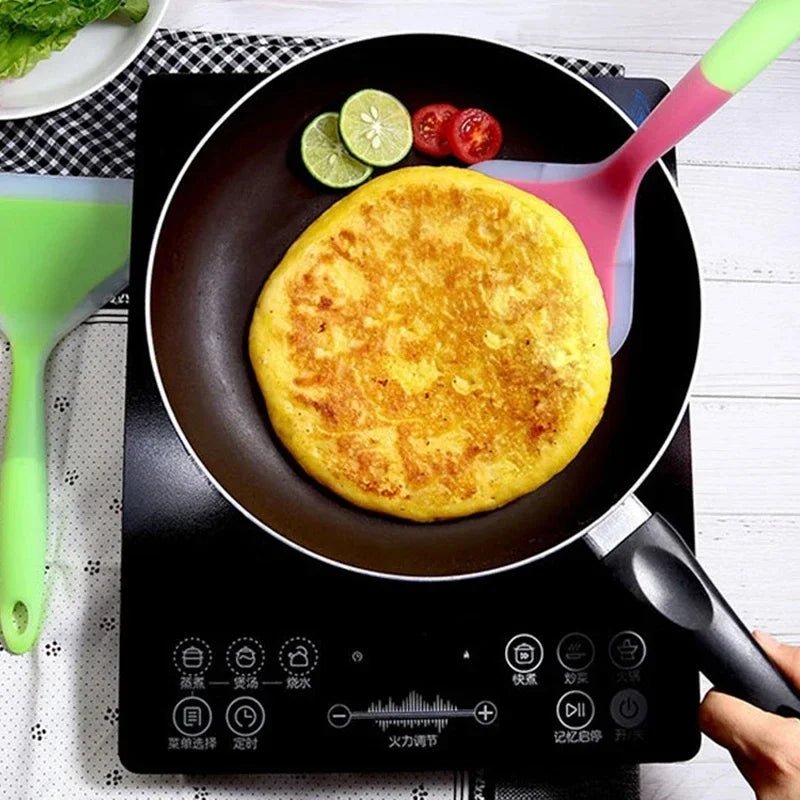Mini Silicone Spatula Dual Color Kitchen Utensil