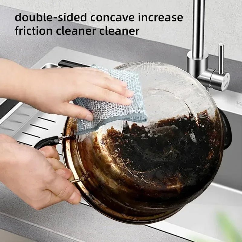Metal Dish Scrubber – Steel Wire Cleaning Cloth