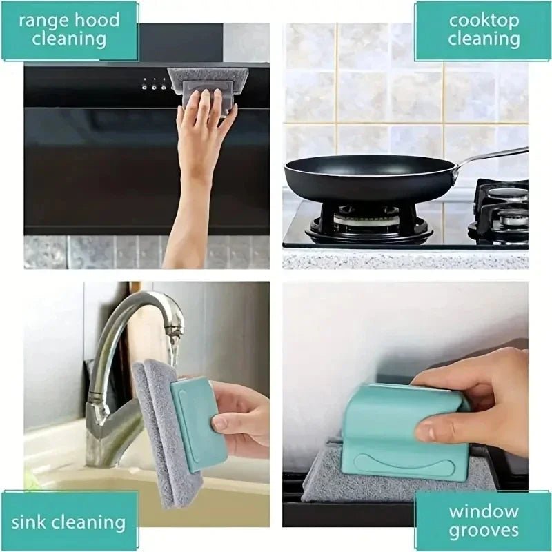 Window Groove Cleaning Cloth Kitchen cleaning Window Cleaning Brush Windows Slot Cleaner Brush Clean Window Slot Clean Tool