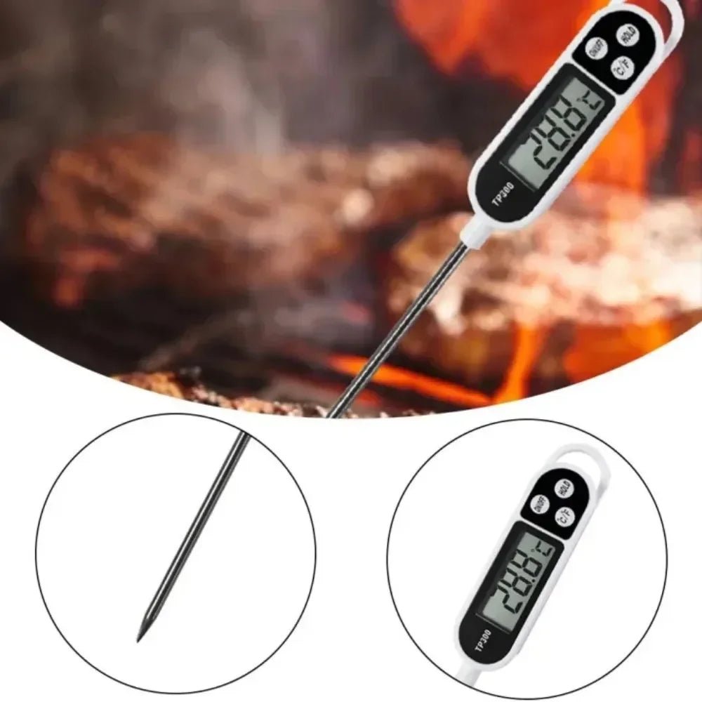 Food Thermometer TP300 Digital Kitchen Water Oil Thermometer for Meat Cooking Food Probe BBQ Electronic Oven Kitchen Tools - Youlander