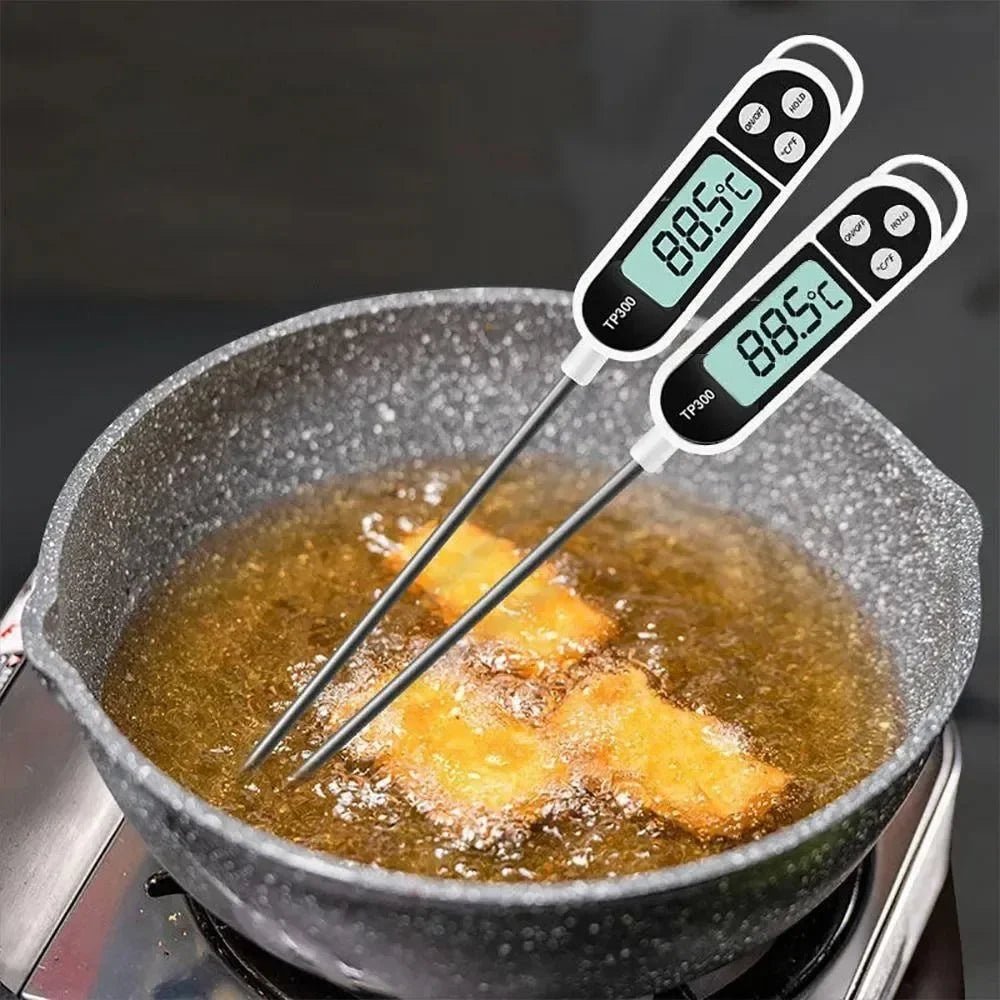 Food Thermometer TP300 Digital Kitchen Water Oil Thermometer for Meat Cooking Food Probe BBQ Electronic Oven Kitchen Tools - Youlander