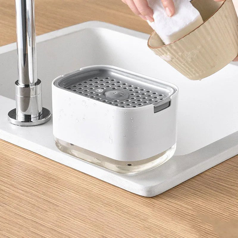 Liquid soap dispensers kitchen detergent large capacity soap dishes dispenser kitchens accessories sink dish foam fixture home - Youlander