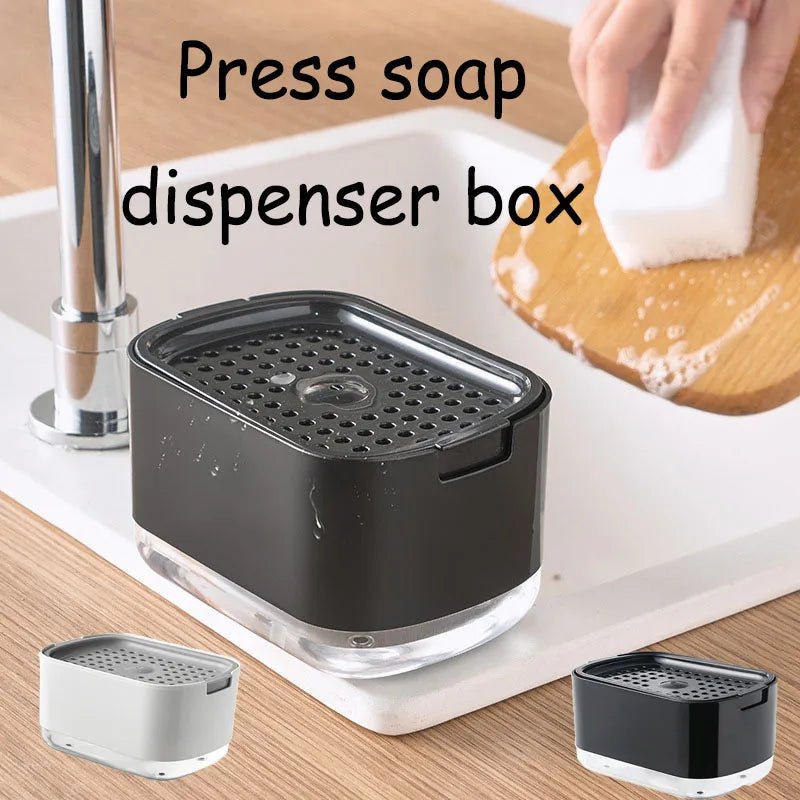 Liquid soap dispensers kitchen detergent large capacity soap dishes dispenser kitchens accessories sink dish foam fixture home - Youlander
